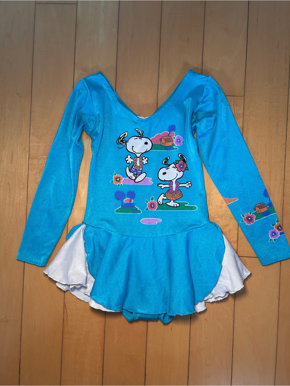 Girl’s Vintage 80’s Snoopy Skating Dress